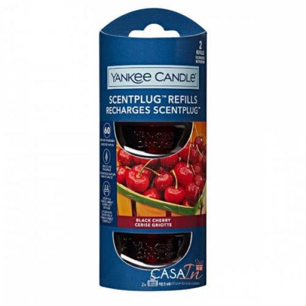 Yankee Candle Utántöltő elektromos diffúzorba Organic Kit Black Cherry 2 x
18,5 ml
