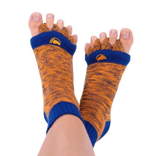 Pro-nožky Lábujjelválasztó zokni ORANGE/BLUE M (39 - 42)