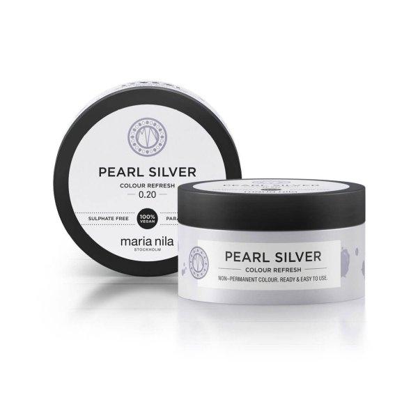 Maria Nila Gyengéd tápláló maszk tartós színpigmentek nélkül 0.20 Pearl
Silver (Colour Refresh Mask) 100 ml