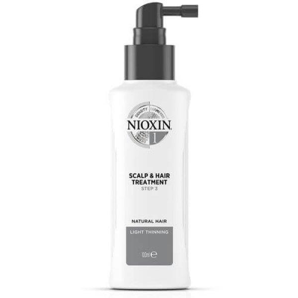 Nioxin Hajkezelés vékonyszálú, enyhén ritkuló természetes hajra System 1
(Scalp Treatment 1) 100 ml