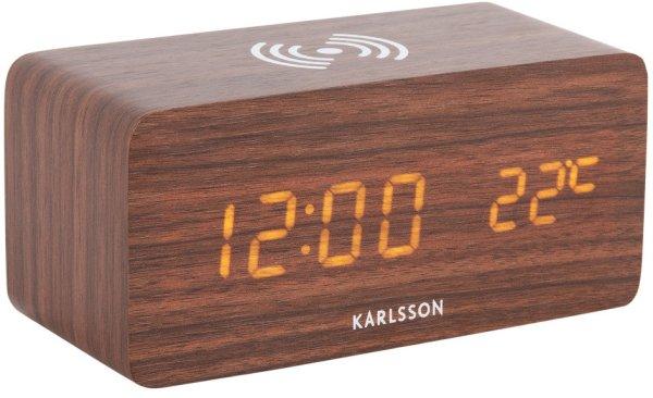 Karlsson Divatos LED ébresztőóra - óra KA5933DW