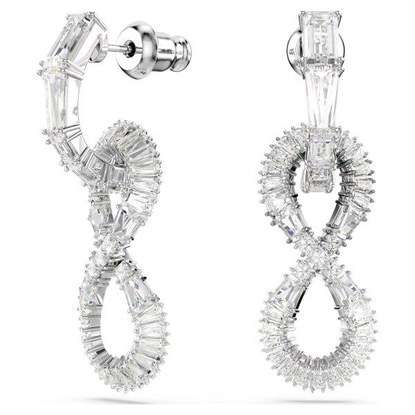 Swarovski Eredeti Végtelen fülbevaló cirkónium kövekkel Hyperbola 5679793