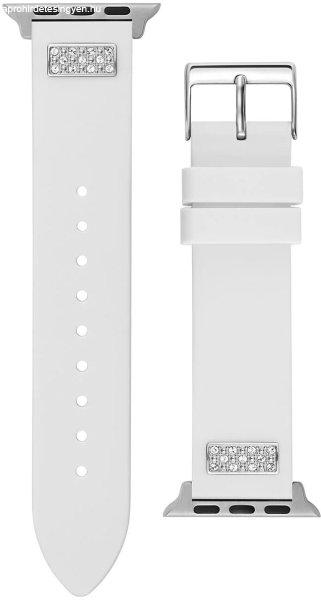 Guess Szilikon szíj Apple Watch-hoz (38 - 41 mm) - White CS2005S1