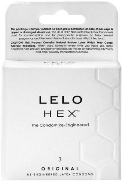 Óvszerek LELO HEX Original 3 db