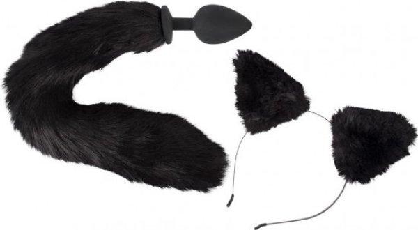 Bad Kitty Pet Play Plug and Ears cat set