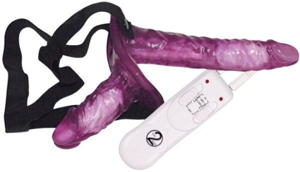 You2Toys Vibrating Strap On Duo
