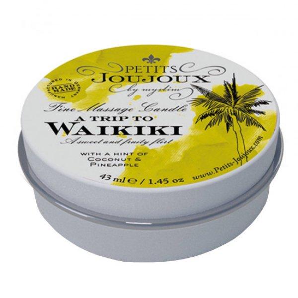 Petits Joujoux Massage Candle Waikiki 33g