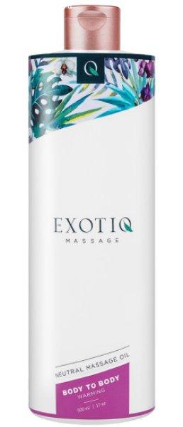 Exotiq Body To Body Warming Massage Oil 500ml