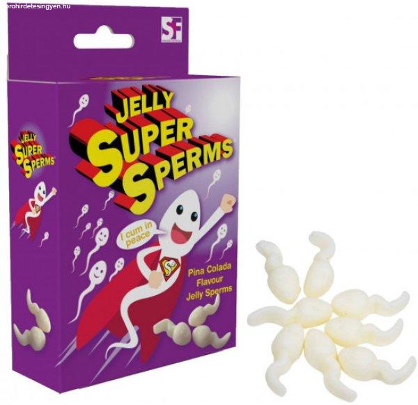 Spencer & Fleetwood Jelly Super Sperms Pina Colada Flavour