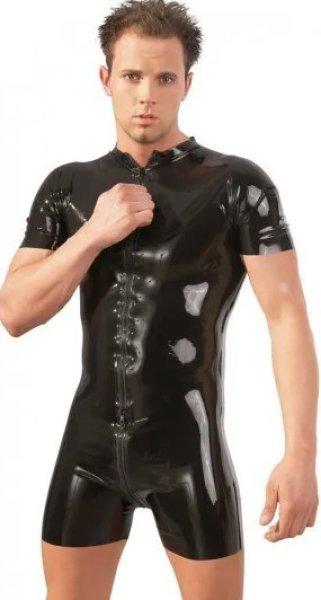 Férfi latex rövidnadrág, S