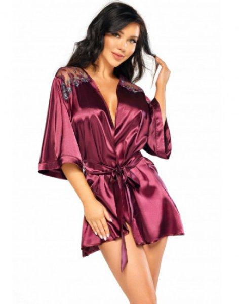 Beauty Night Summer Peignoir Burgundy