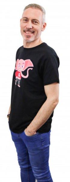 Sexy Elephant férfi elefánt póló Ormányt fel!, M