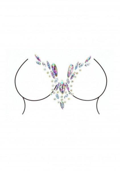 Dazzling Deep-V Cleavage Bling Sticker