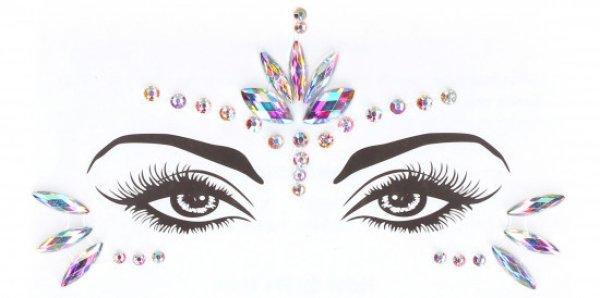 Dazzling Eye Contact Bling Sticker