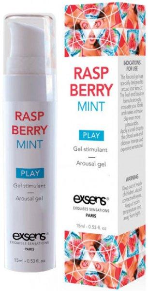 EXSENS AROUSAL GEL RASPBERRY MINT 15ML