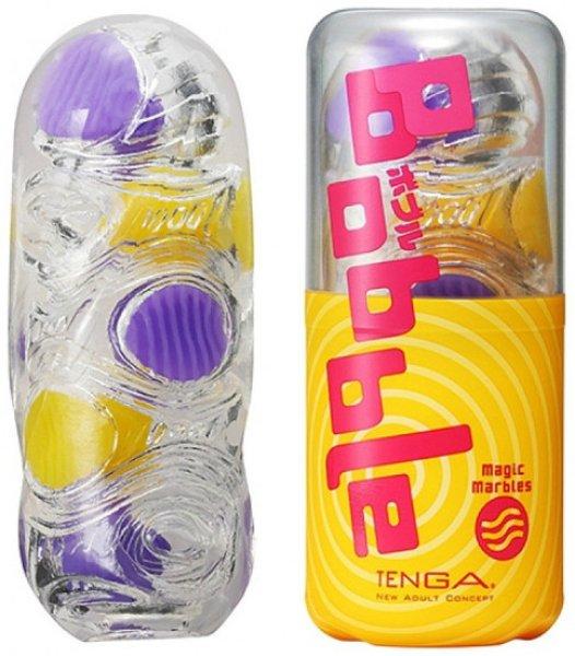 Tenga Bobble Crazy Cubes, sárga-lila