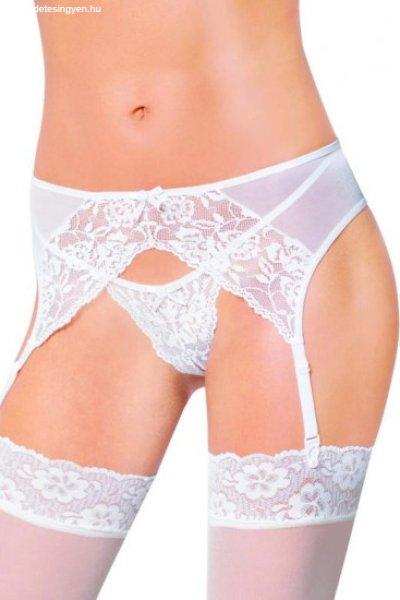 Női harisnyakötő öv 3317 white S–M