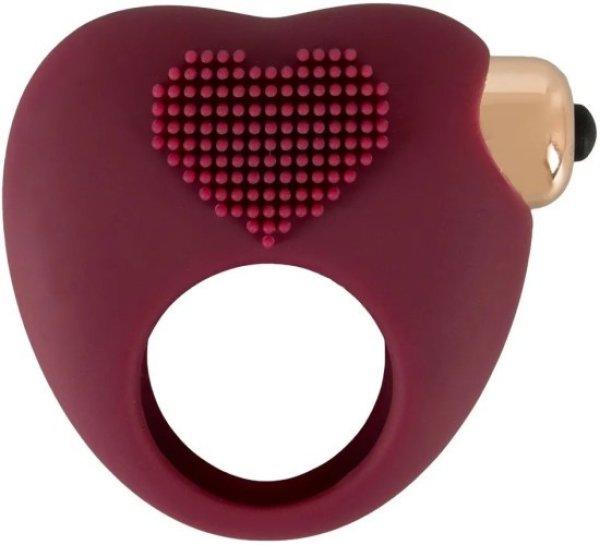 Orion Vibrating Silicone Cock Ring Red