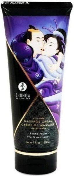 Shunga Kissable Massage Cream Exotic Fruits 200ml