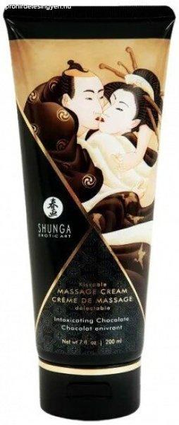 Shunga Massage Cream Chocolate 200 ml
