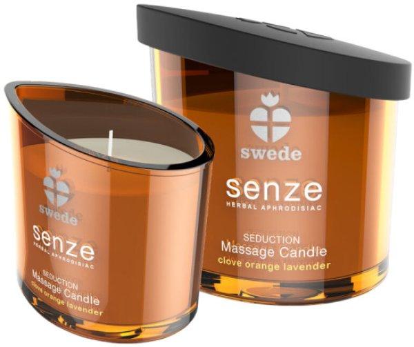 Swede - Senze Seduction masszázs gyertya, 50 ml