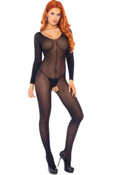Leg Avenue Long Sleeves Bodystocking 8297Leg Avenue Long Sleeves Bodystocking
8297