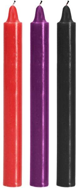 Japanese wax candles Doc Johnson Japanese Drip Candles 3 pack