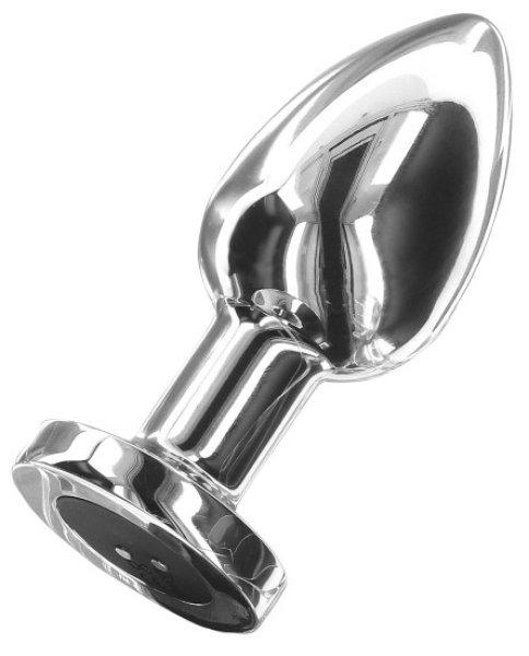 ToyJoy Buttocks The Glider Vibrating Metal Buttplug Small Silver