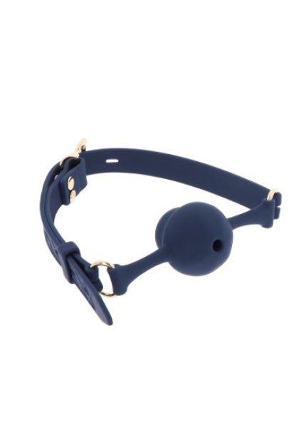 Taboom Silicone Supreme Silicone Mouth Gag Blue