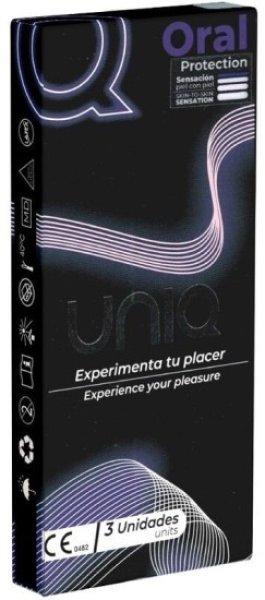 Uniq Oral Dental Dams 3 pack