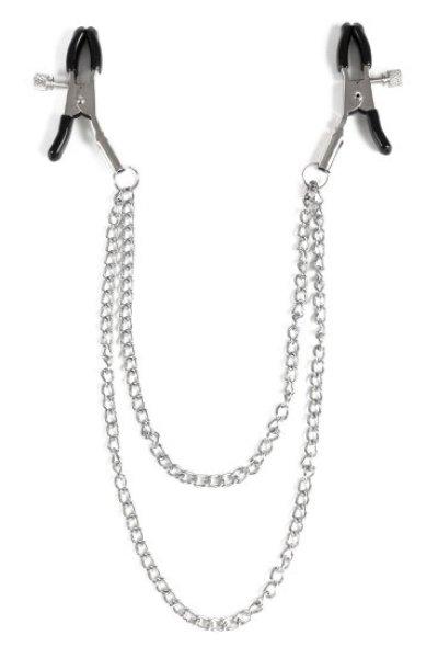 VIRGITE NIPPLE CLAMPS WITH DOUBLE CHAIN