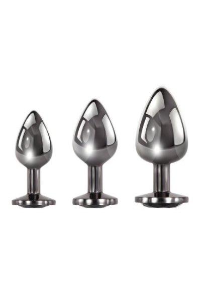 Evolved Black Gem Anal Plug Set