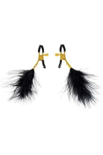VIRGITE NIPPLE CLAMPS WITH FEATHERS mod 27