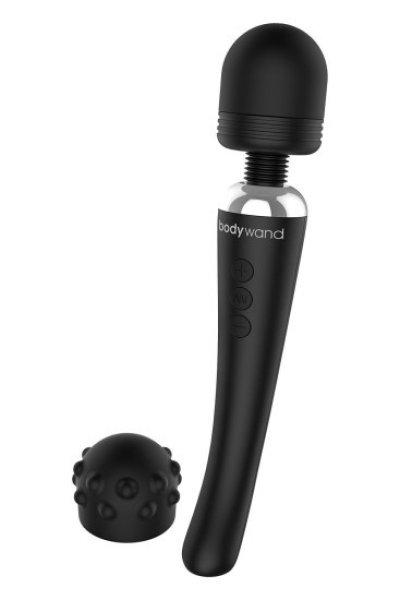 Bodywand Curve Rechargeable Wand Massager Black