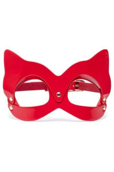 KINKY DIVA CAT MASK RED