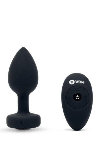 b-Vibe Vibrating Jewel Plug M/L
