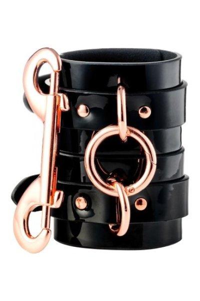 KINKY DIVA WRIST CUFFS BLACK