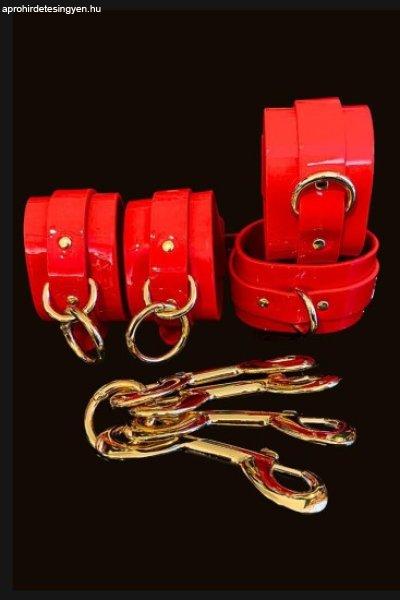 KINKY DIVA HOGTIE & CUFFS RED