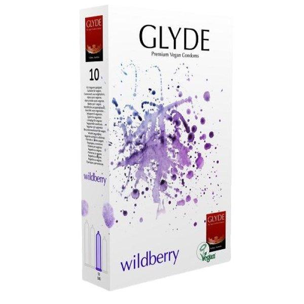 Glyde Wildberry Premium Vegan Condoms 10pcs