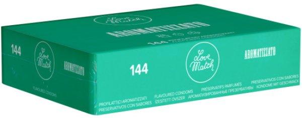 Love Match Bulk-Pack: Aromatizzato, 144 colourful condoms