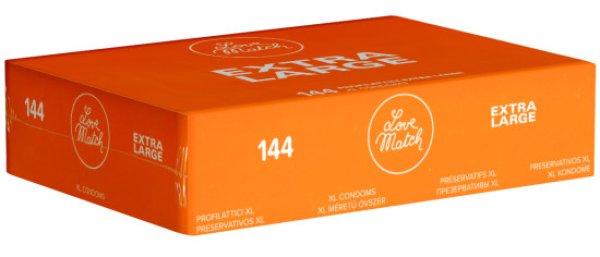 LOVE MATCH EXTRALARGE 144pcs