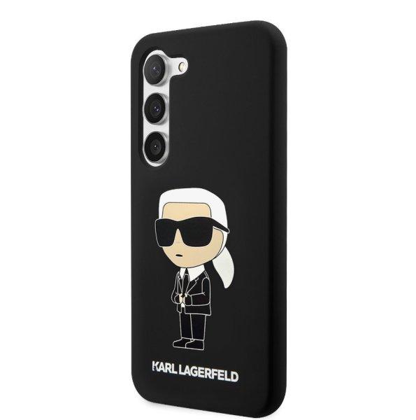 Karl Lagerfeld Liquid Silicone Ikonik NFT Samsung S926 Galaxy S24 Plus (2024)
hátlapvédő tok fekete (KLHCS24MSNIKBCK)