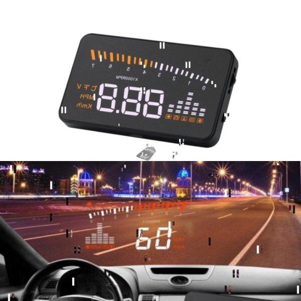 OBD HUD Head Up Display szélvédőre vetítő fedélzeti computer