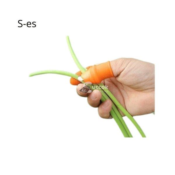 Gumi metsző/vágó ujjszerszám