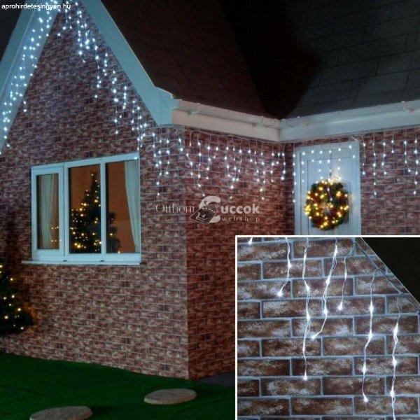 180 LED-es 8 programos karácsonyi jégcsap fényfüzér