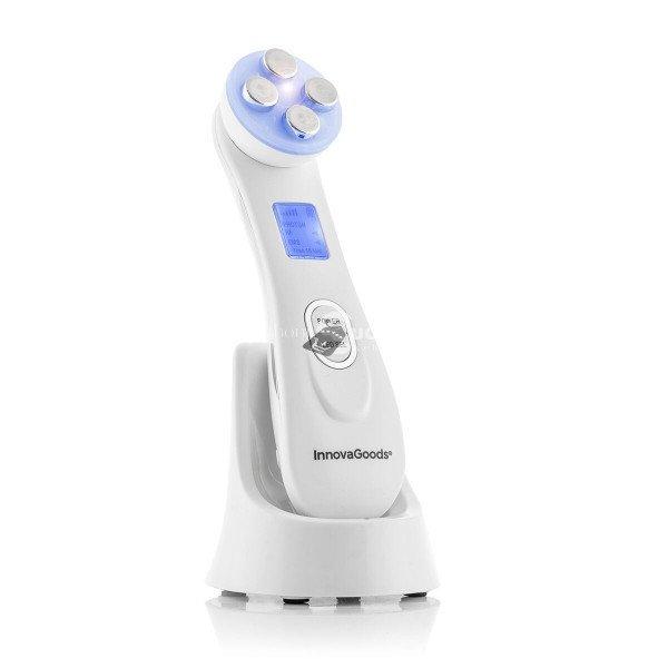 Rádiófrekvenciás, fototerápiás, elektrostimulációs arcmasszírozó
(InnovaGoods)