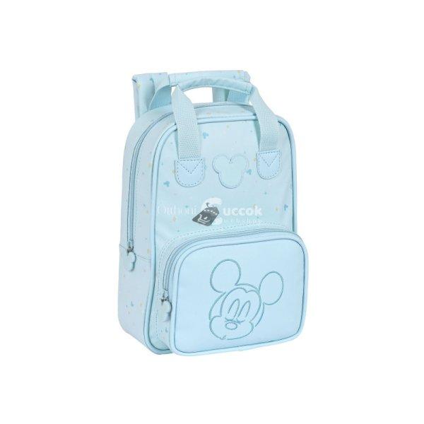 MICKEY MOUSE Világoskék iskolatáska