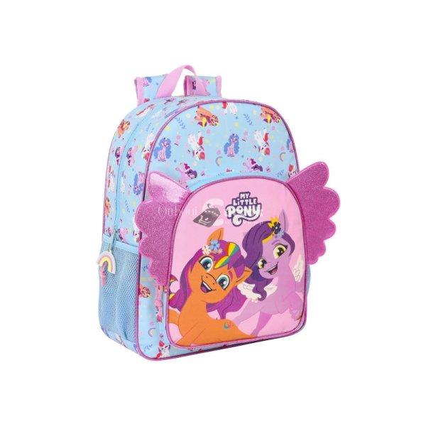 Iskolatáska My Little Pony Wild & Free Kék-Rózsaszín (33x42x14 cm)