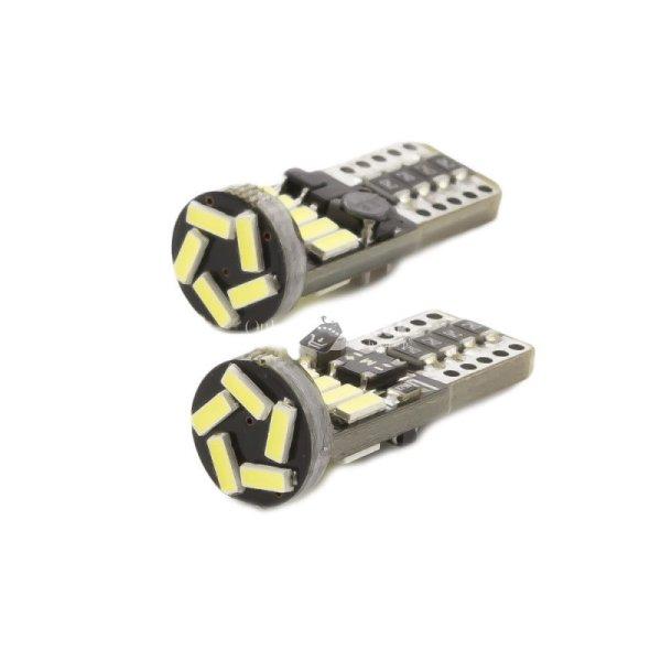 Carguard Autós LED - CAN127 - T10 (W5W) - 150 lm - can-bus - SMD 3W - 2 db /
bliszter