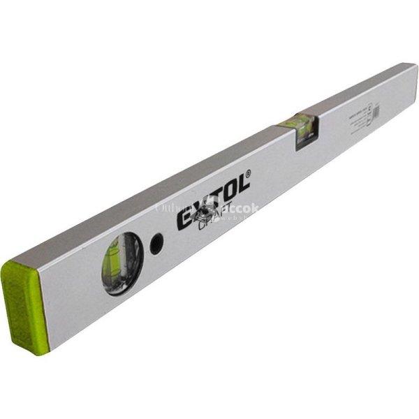 EXTOL CRAFT vízmérték 0,5mm/m pontos ( alu.) ; 400mm